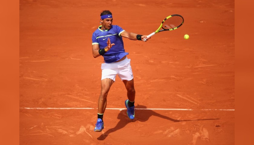 Wilson Roland Garros Tennis Ball Signed by Rafa Nadal