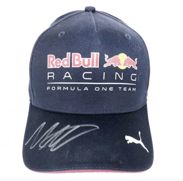 Max Verstappen Signed Cap - Formula 1 World Champion 2021