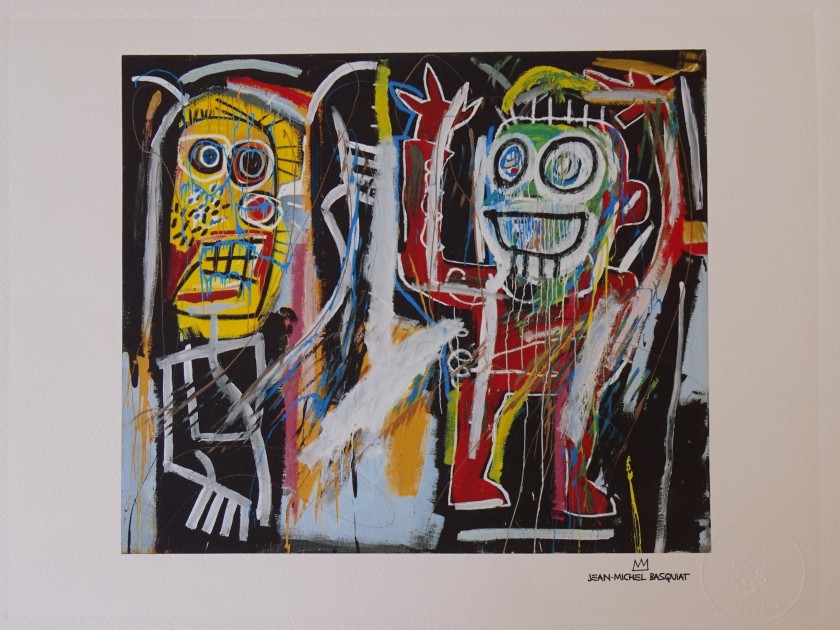 Jean Michel Basquiat "Dusthead" 