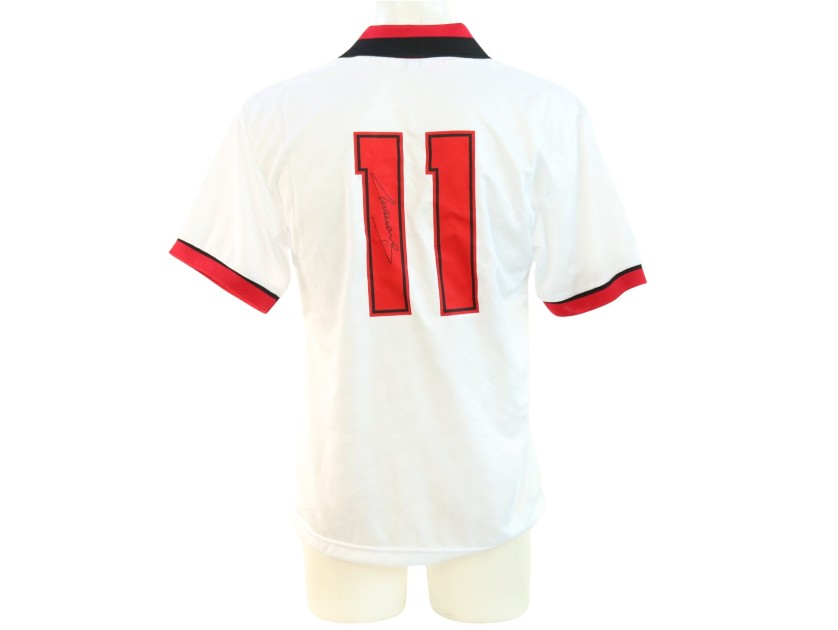 Massaro's Milan Signed Replica Shirt, 1994/95