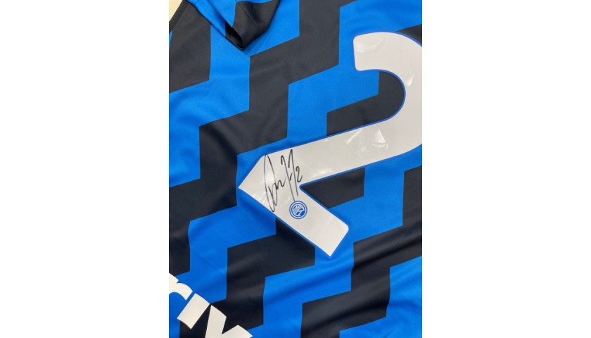 Hakimi's Official Inter-Lazio Signed Shirt, Chinese New Year