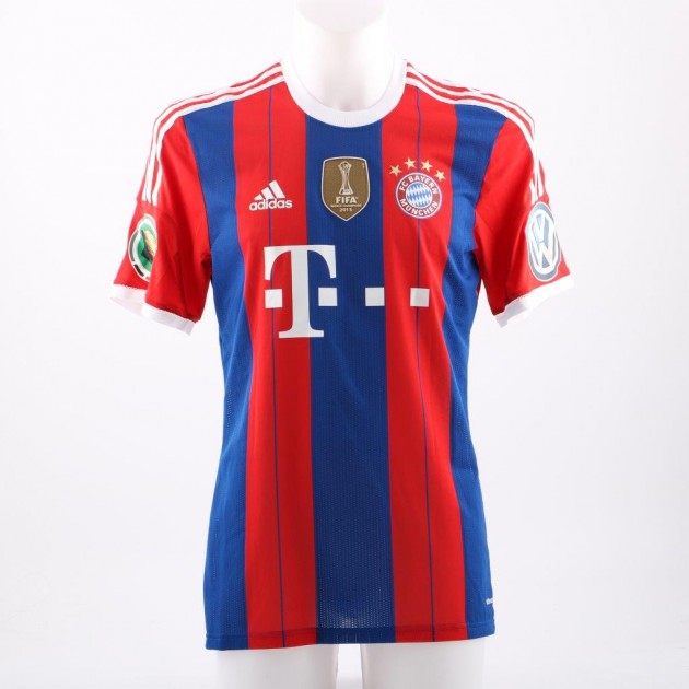 Shaqiri's Bayern Munich match issued/worn shirt, DFB-Pokal 2014/2015