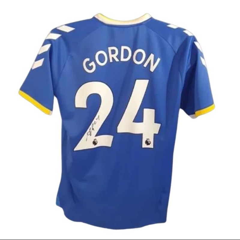 Maglia Ufficiale Anthony Gordon Everton, 2021/22 - Autografata