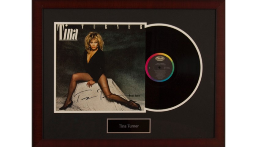 Tina Turner Signed Album