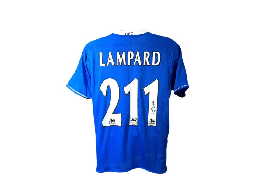 Maglia Chelsea 2003/05 firmata da Frank Lampard, Replica 211 gol