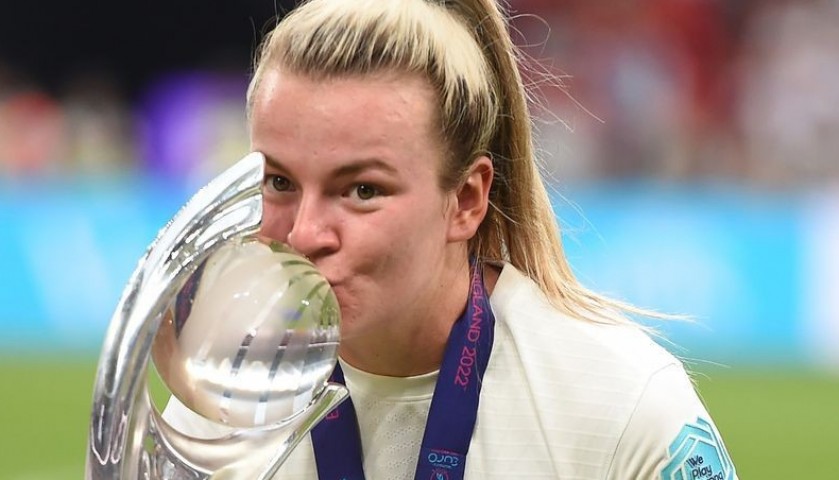 Lauren Hemp's England Lionesses Signed 2022 EURO Winners Medal