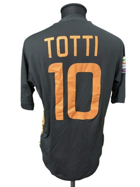 Totti's Roma Match-Worn Shirt, 2011/12