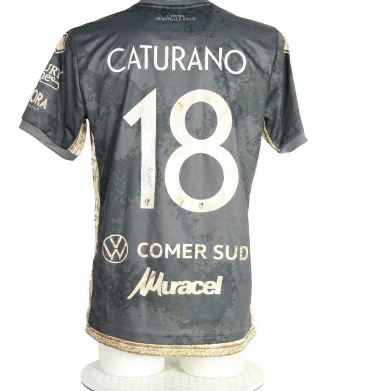Maglia Caturano Unwashed Team Altamura vs Catania, 2026 - Autografata
