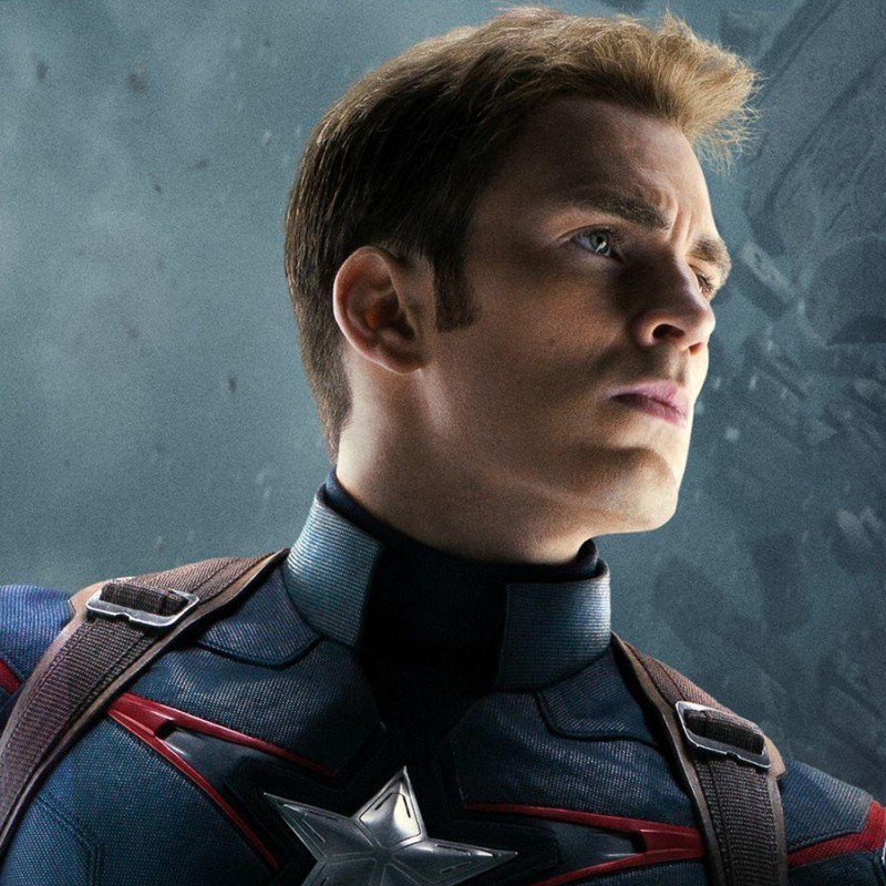 Stan Lee & Chris Evans Digitally Signed Captain America Shield