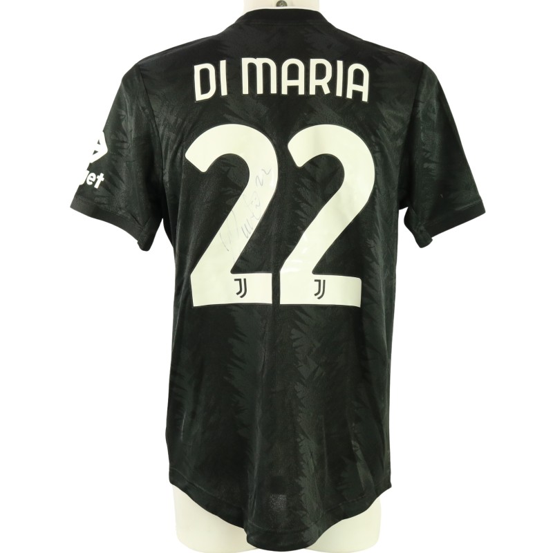 Maglia gara Di Maria Juventus, Europa League 2022/23 - Autografata