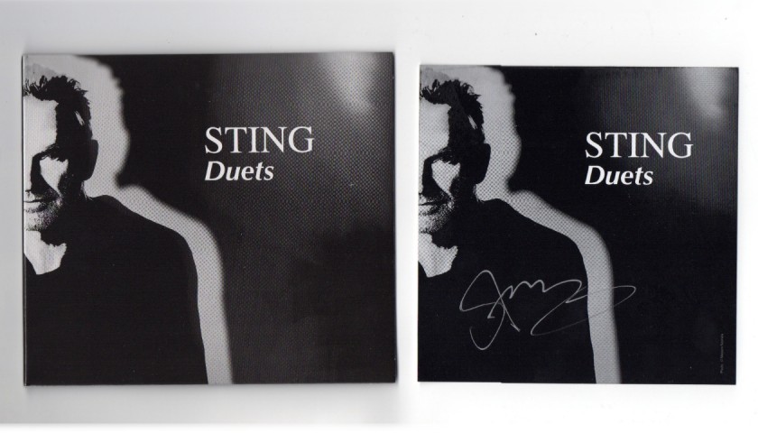 'Duets' CD by Sting + Signed Card