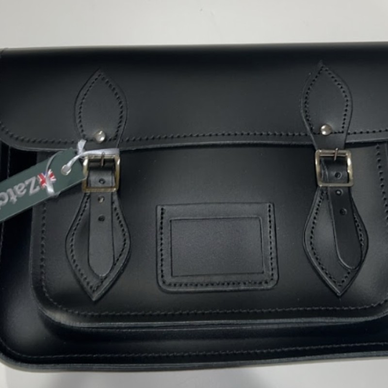 Zatchel Small Satchel Bag - Black