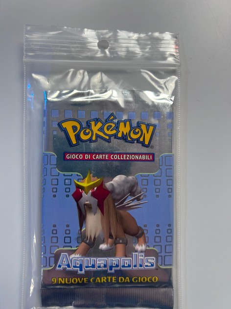 Bustina Pokemon Aquapolis ITA APERTA