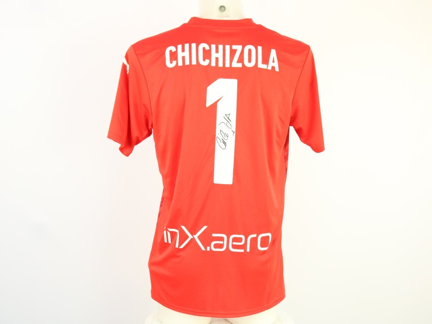Chichizola's Unwashed Signed Shirt, Palermo vs Parma 2024