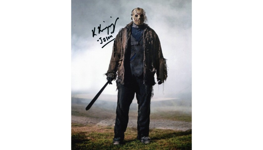 Ken Kirzinger Signed Photograph - Jason in "Freddy vs Jason"