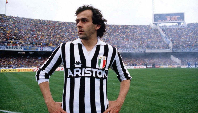 Platini Match-Issued/Worn Shirt, Serie A 1984/85