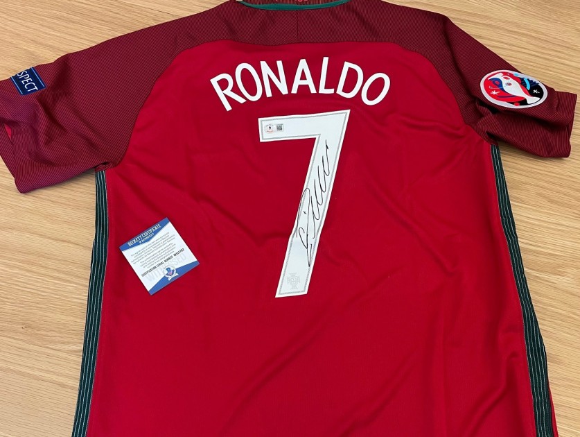 Replica della maglia del Portogallo 2016 di Cristiano Ronaldo CharityStars