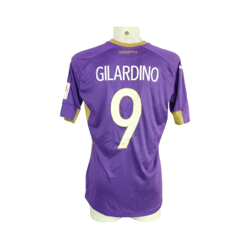 Gilardino's Fiorentina Issued Shirt, 2014/15