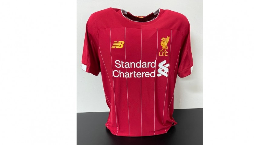 Salah's Official Liverpool Signed Shirt, 2019/20