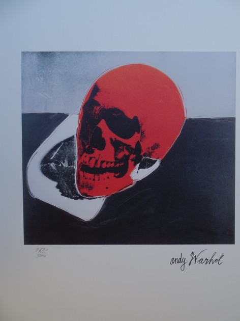 Andy Warhol "Skull"