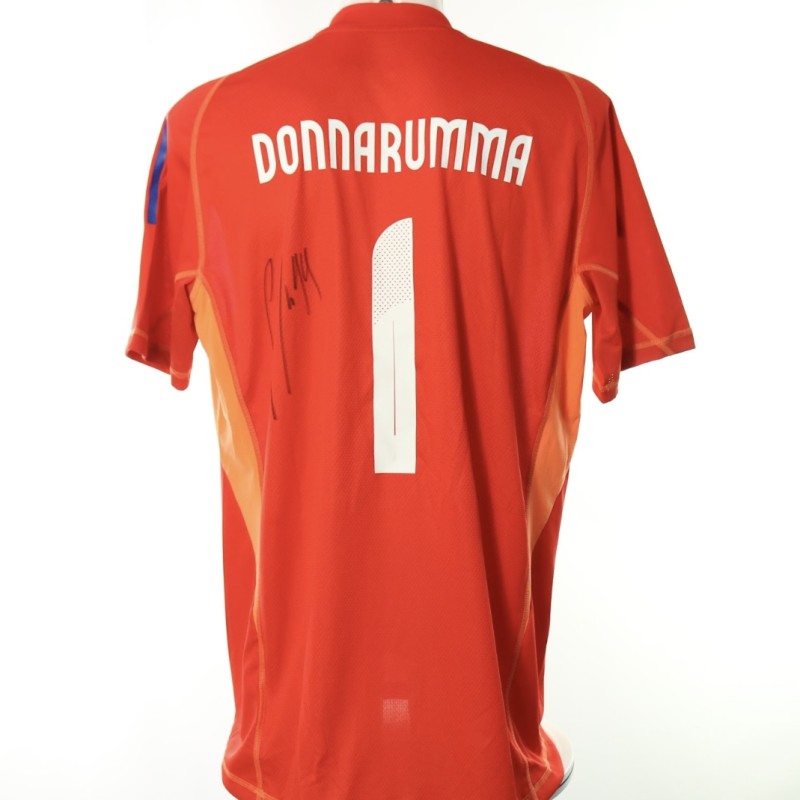 Donnarumma Italian National Team Jersey - Autographed