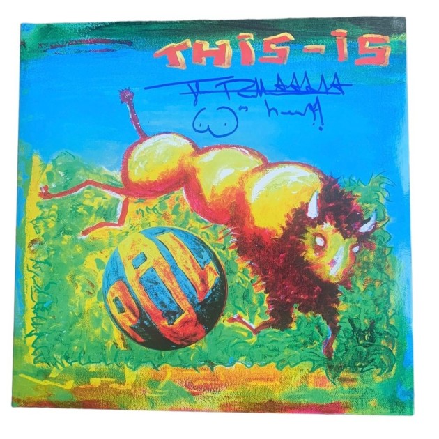 Johnny Rotten Signed 'This -Is' Vinyl LP