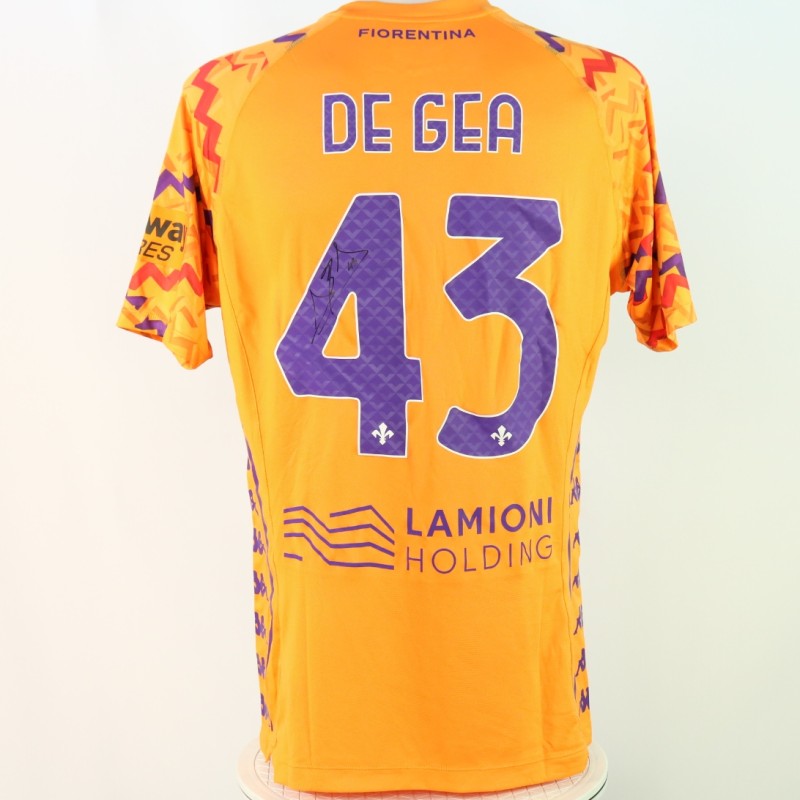 De Gea fiorentina 2014/25 match shirt