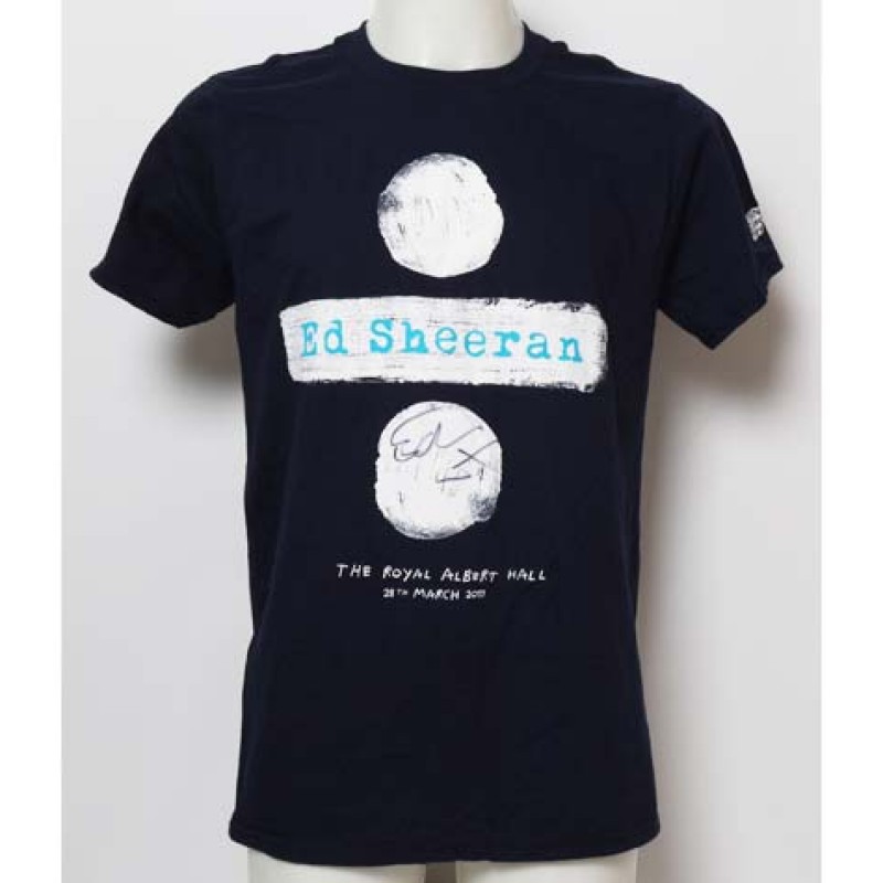 Ed Sheeran Signed T-Shirt
