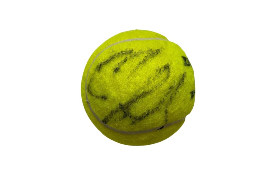 Tennis Ball signed by Zverev Internazionali d'Italia 2024