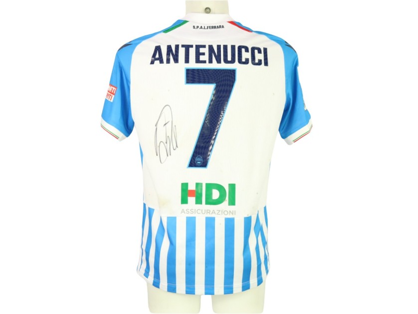 Antenucci's unwashed Signed Shirt, SPAL vs Rimini 2024 