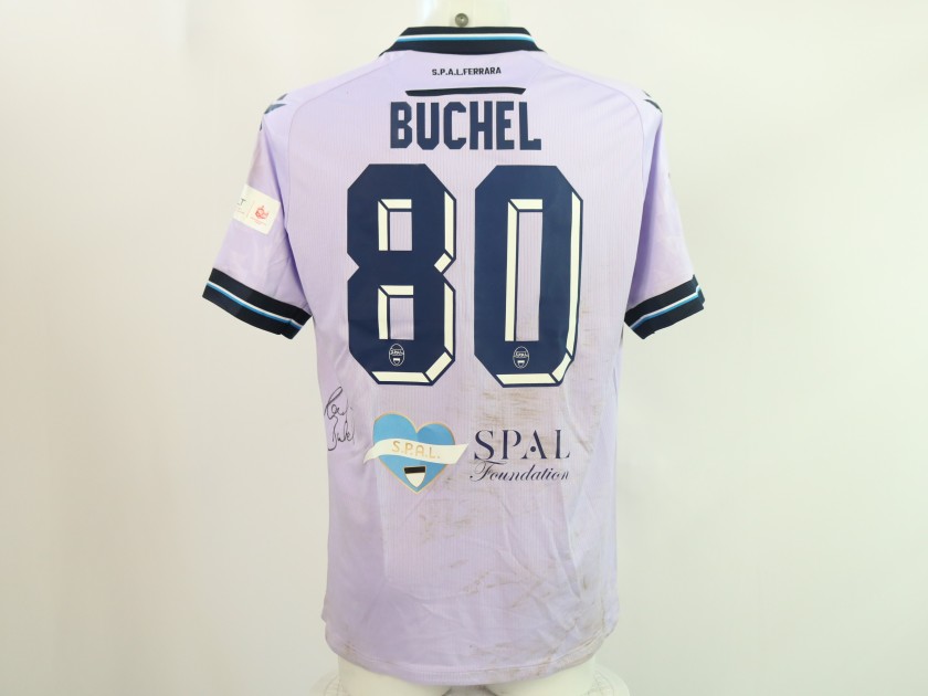 Büchel's Signed Unwashed Kit, SPAL vs Pescara 2024 - "LILT" Patch