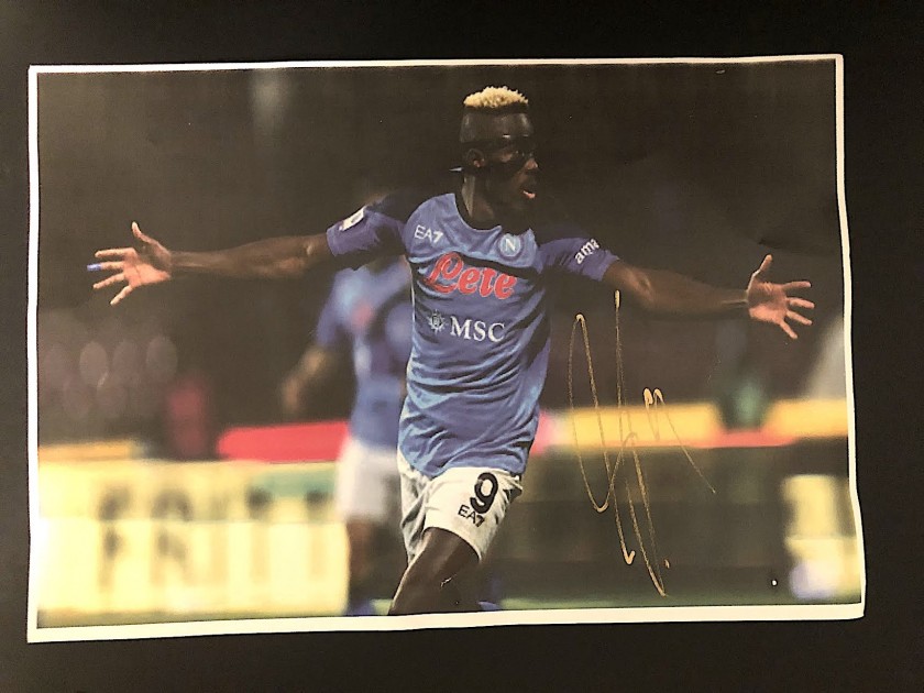 Poster Signed by Victor Osimhen