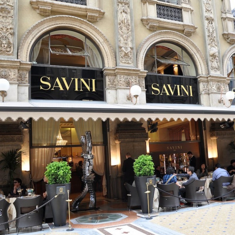 Dinner for Two at Savini Restaurant in Milan, Italy