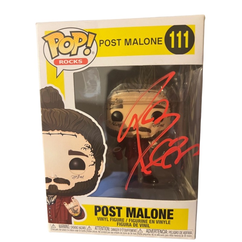 Post Malone Signed Funko Pop