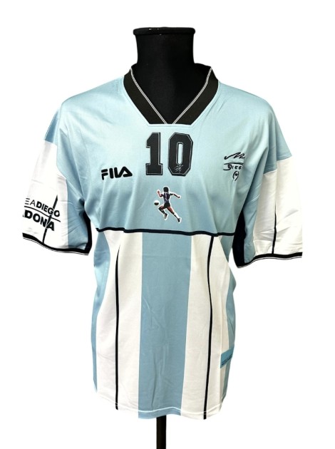 Maradona's "Farewell To Football" Argentina Commemorative Shirt, 2001