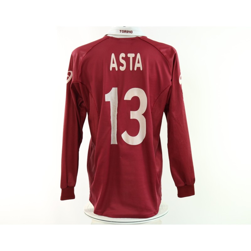 Asta's Torino Match-Issued Shirt, 2001/02