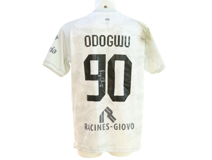Odogwu's Signed Unwashed Shirt, Sudtirol vs Sassuolo 2024