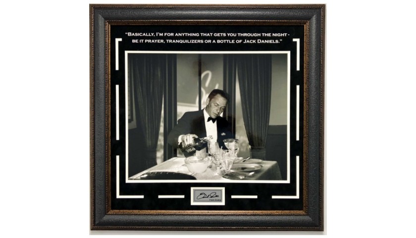 Frank Sinatra "Whatever Gets you Through the Night" Vintage Photograph