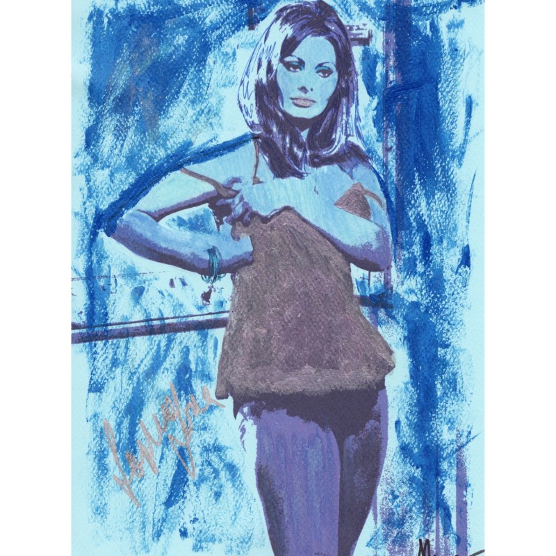 Artwork Limited Edition - Signed by Sophia Loren