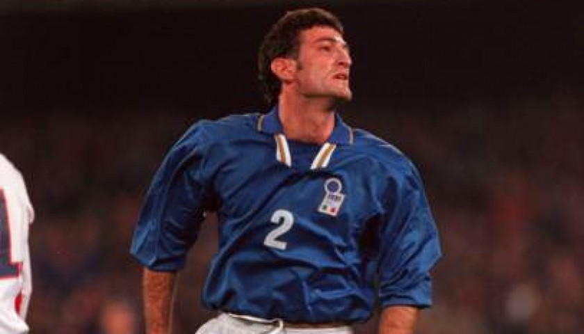 Ferrara's Match-Issued 1996 Italy Shirt