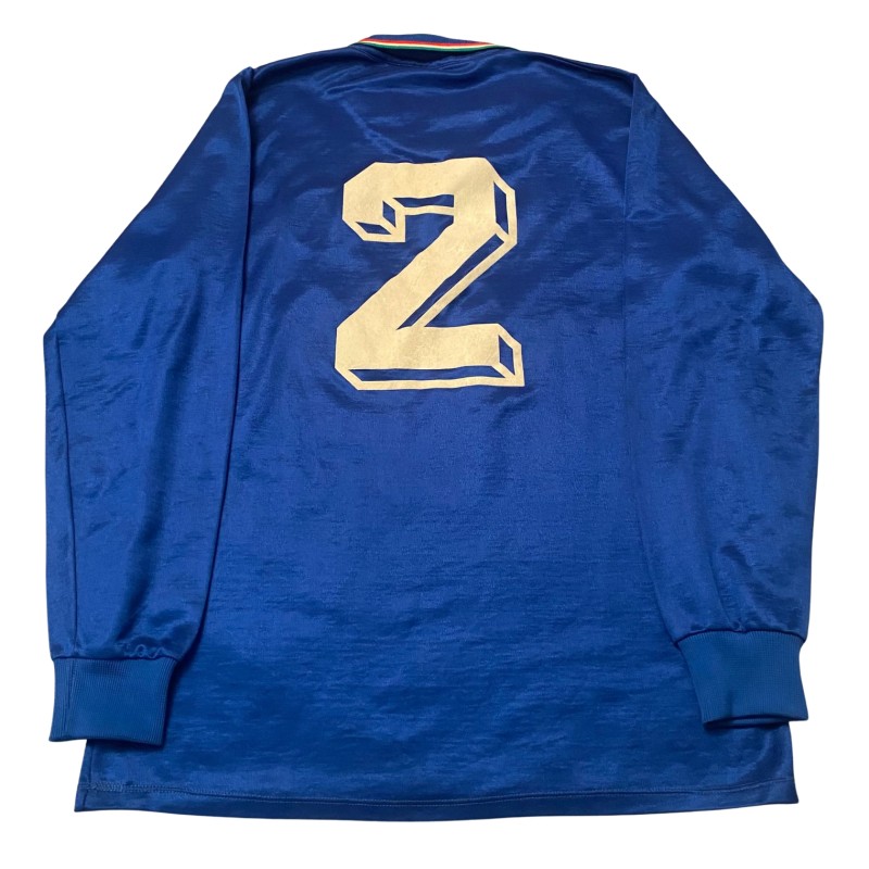 Bergomi's Italy Match-Issued Shirt, EURO 1988