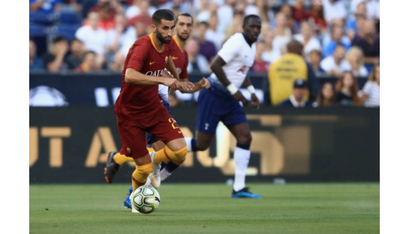 Gonalons' Roma Match-Issued Shirt, 2018/19