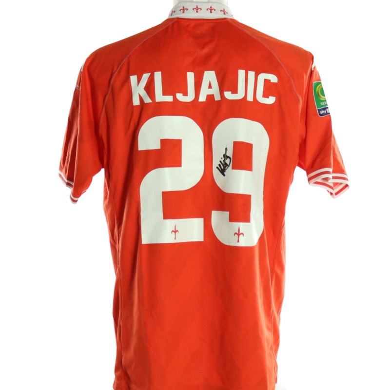 Maglia Kljajic Autografata Unwashed AlbinoLeffe vs Triestina, 2026 - Special Patch Earth Day