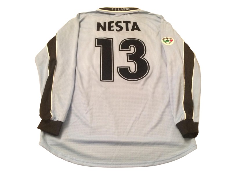 Nesta's Lazio Issued Shirt, 1999/00