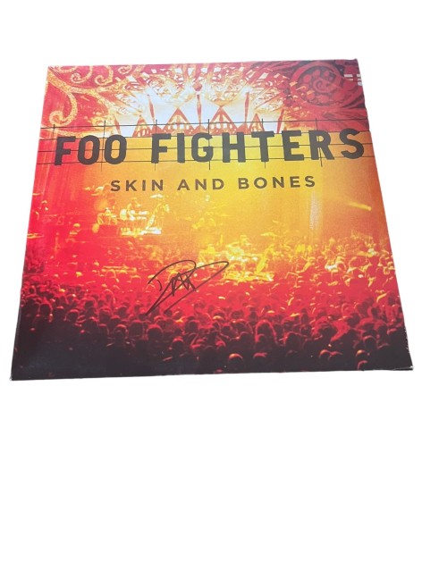 Dave Grohl of Foo Fighters Signed 'Skin And Bones' Vinyl 