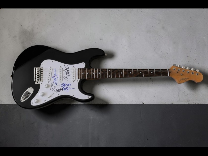 Black Sabbath Signed Electric Guitar
