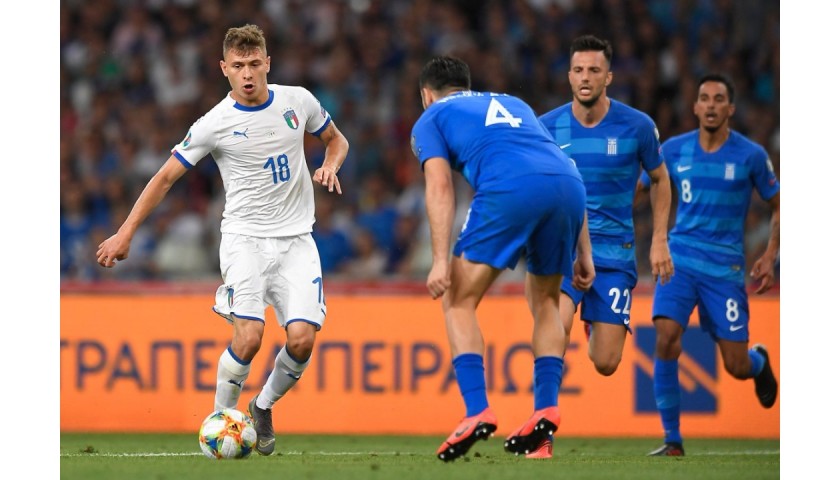 Barella's Match Shirt, Greece-Italy 2019