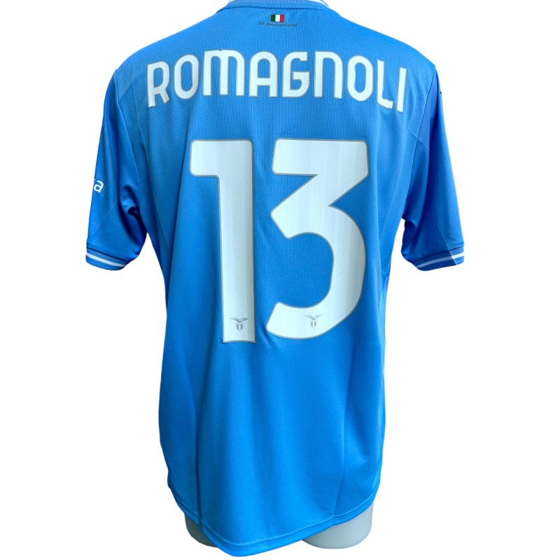 Romagnoli's Match-Issued Shirt Inter vs Lazio Supercoppa Italiana 2024