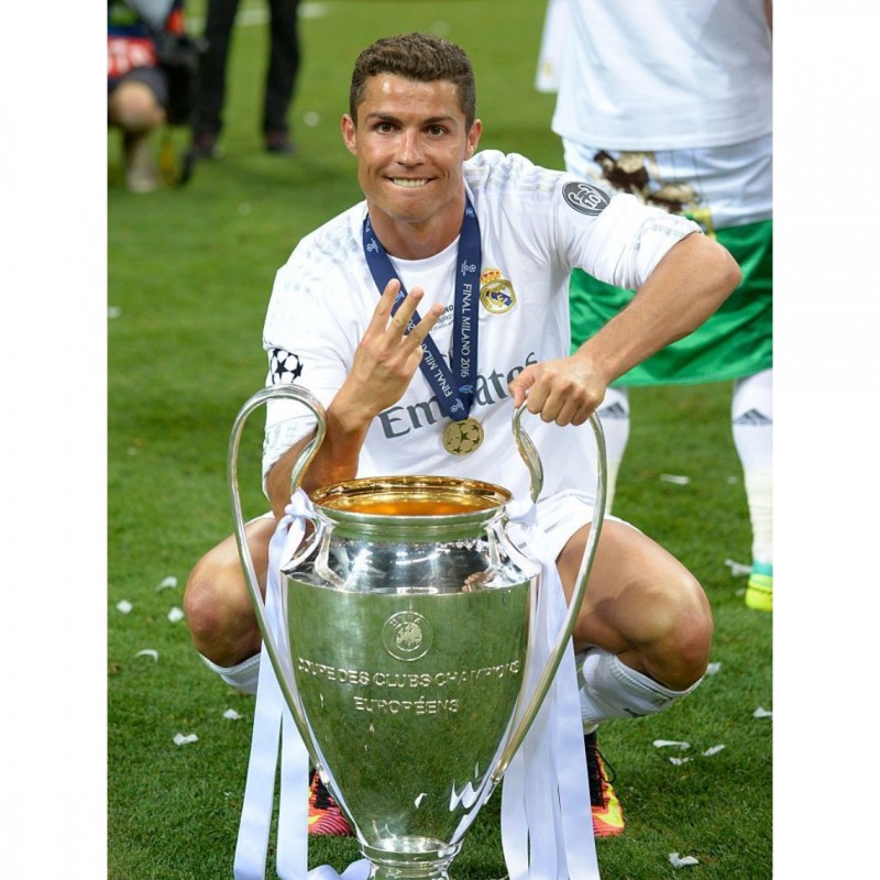 Cristiano Ronaldo's Real Madrid 2015/16 Signed Shirt