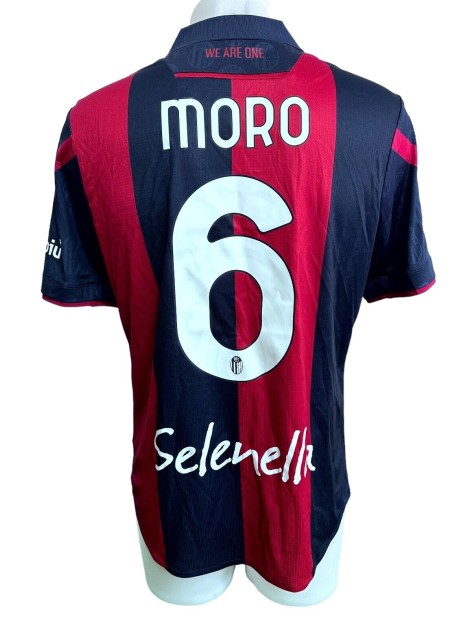 Moro's Match-Worn Shirt, Bologna vs Lazio 2023